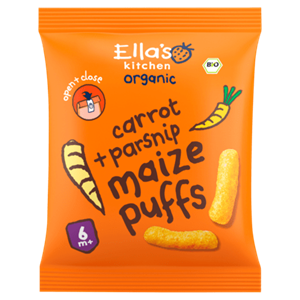 Ella's Kitchen 6+ Maize puffs carrot parsnip