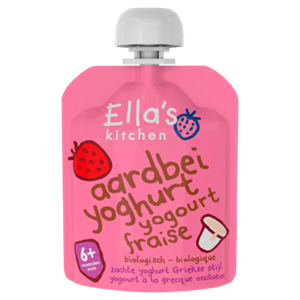 Ella's Kitchen 6+ Aardbei yoghurt Griekse stijl