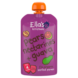 Ella's Kitchen Pears Nectarines Guave 4+ knijpzakje