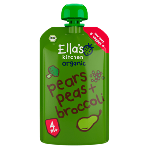 Ella's Kitchen 4+ Brocolli pears peas