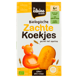 De Kleine Keuken Biologische zachte koekjes 6+