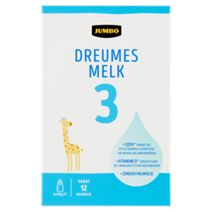 JUMBO umbo Dreumesmelk 3 van 12 Maanden 2 x 400g