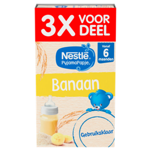 Nestle yjamaPapje Banaan 6+ baby pap bij Jumbo