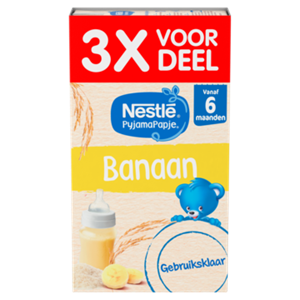 yjamaPapje Banaan 6+ baby pap bij Jumbo