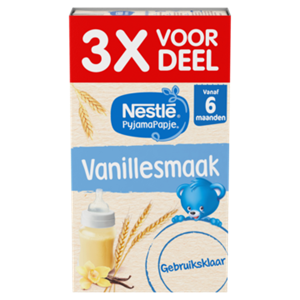 Nestle yjamaPapje Vanillesmaak 6+ baby pap bij Jumbo