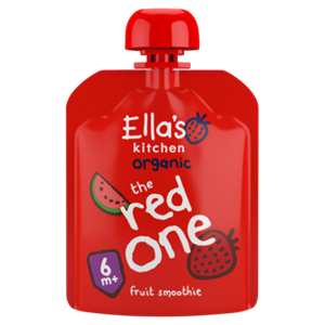 Ella's kitchen lla's Kitchen Fruit smoothie the red one 6+ biologisch 90g bij Jumbo