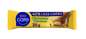 WeCare Lower Carb Chocolate Coconut Reep