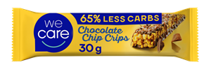 WeCare Lower Carb Choco Chip Crisp Reep