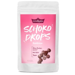 GYMQUEEN Low Carb Dark Chocolate Drops (200g)