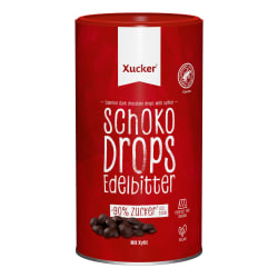 Xucker Chocolatedrops Dark Chocolate Xylitol (750g)