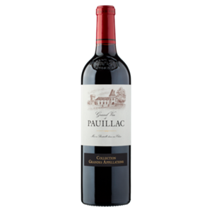GRAND VIN DE BORDEAUX rand Vin Pauillac Cabernet Sauvignon Merlot 750ML bij Jumbo