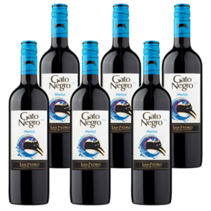 Gato Negro ato Negro Merlot 6 x 750ML bij Jumbo