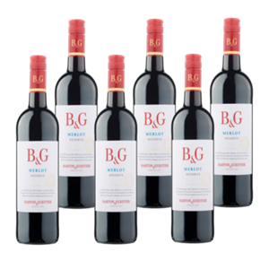 Barton & Guestier arton & Guestier Reserve Merlot 6 x 750ML bij Jumbo