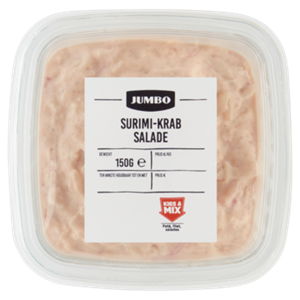 JUMBO VerticalLine;  SurimiKrab Salade 150g Aanbieding bij 