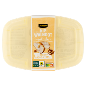 JUMBO VerticalLine;  Kip Walnoot Salade 200g Aanbieding bij 