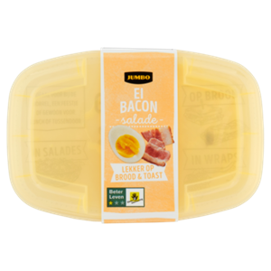 JUMBO VerticalLine;  Ei Bacon Salade 200g Aanbieding bij 