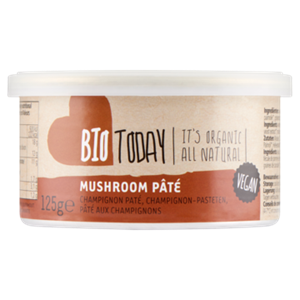 BIO TODAY ioToday Champignon Pate 125g bij Jumbo