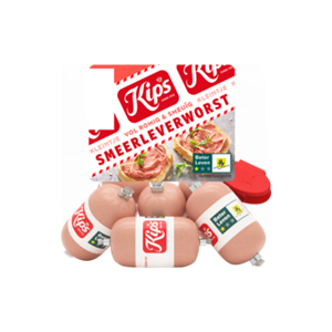 Kips ips Kleintje Smeerleverworst 6 x 20g bij Jumbo