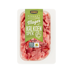 JUMBO umbo Gerookt Mager Kalkoen Spek 150g