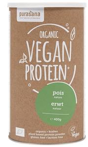 Purasana Vegan protein erwt naturel 400 Gram