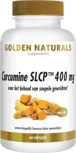 Golden Naturals Curcumine slcp 400 mg 120 veganistische capsules