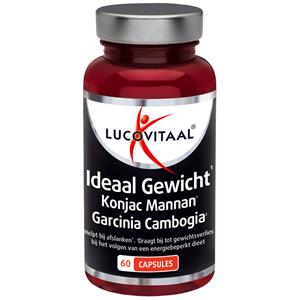Lucovitaal 3x  Ideaal Gewicht Konjacwortel Garcinia Cambogia 60 capsules