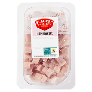 Slagers kwaliteit Hamblokjes