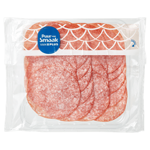 PLUS Puur van Smaak salami BLK