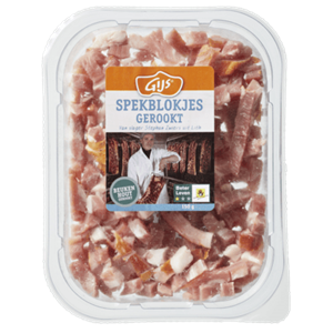 GIJS Gerookte Spekblokjes
