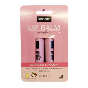 Sence 3x  Lippenbalsem Sensitive 2 stuks