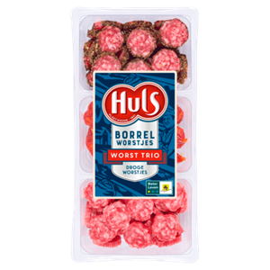 Huls Borrelworstjes trio