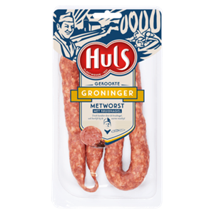 Huls Groninger metworst 2 stuks