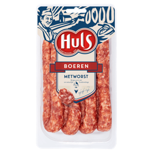 Huls Boerenmetworst 4 stuks