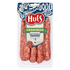 Huls Groninger metworst 4 stuks
