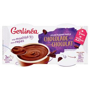 12x Gerlinea Pudding Chocolade 2 Pack 420 gr
