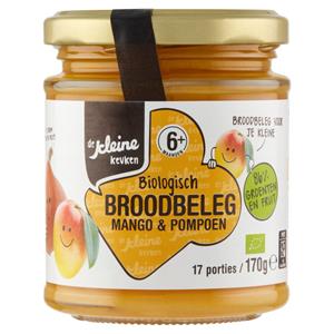 De Kleine Keuken Mango pompoen spread bio