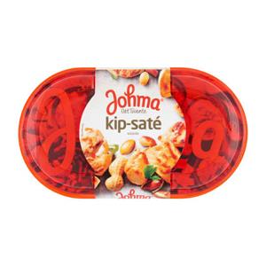 Johma verpakte salades Kip saté 175g kuipje