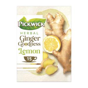 Makro Pickwick Ginger goodness lemon kruidenthee