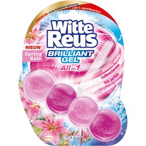 Witte Reus Brilliant Gel Toiletblok Spring Rain