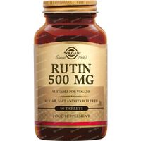 Solgar Rutin 500 mg 50 tabletten