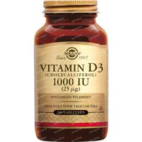 Solgar Vitamin-D 25Mcg/1000IU 180 tabletten