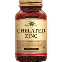 Solgar Chelated Zinc 100 tabletten