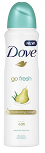 Dove Deospray go fresh peer & aloe vera 250ml