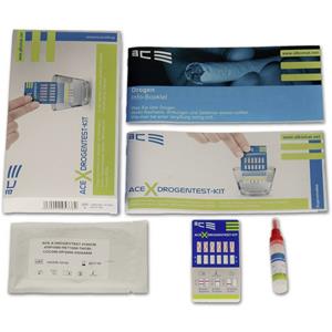 ACE Kit X 100338 Drugstest-kit Urine, Oppervlakte Detectie van (drugs): Amfetamine, MDMA, Methamfetamine, Opiaat
