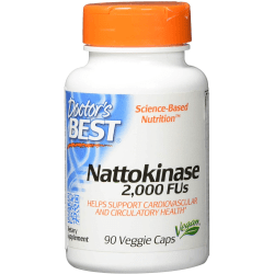 Doctor's Best Nattokinase 2000 FUs (90 capsules) hart Kreislauf