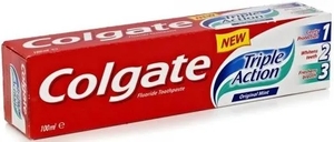 Colgate Tandpasta - Triple Action 100 ml