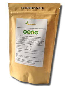 Natuurlijk.fit Immuvir Lysine complex 120 vegan capsules