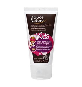 Douce Nature Kindertandpasta rood fruit bio