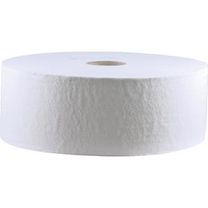 CWS Toiletpapier grote rollen tissue, recycling, 2-laags, naturel, VE à 6 rollen