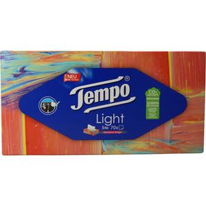 Tempo Tissue Box Light 3-laags, 70 stuks